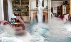 물에 떠내려 가는 꿈