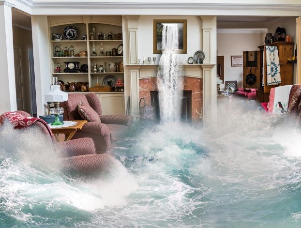 물에 떠내려 가는 꿈