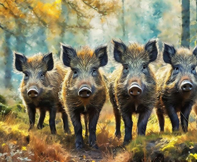 멧돼지 죽이는 꿈