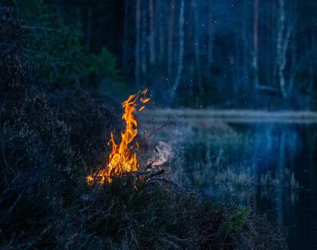 작은 불 꿈 해몽의 의미