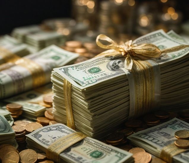 뭉칫돈 보는 꿈의 의미