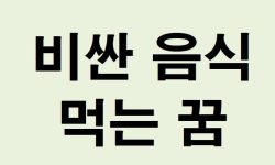 비싼 음식 먹는 꿈의 의미